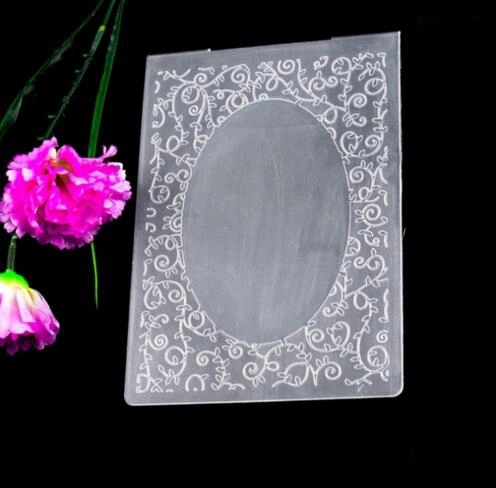 Plastic Embossing Folder Template for Scrapbook - Gift